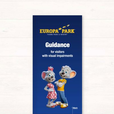 Cover Guidance for visitors with visual impairments