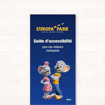 Guides d’accessibilité pour les visiteurs en situation de handicap visuel