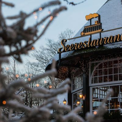Seehaus Restaurant  im Winter