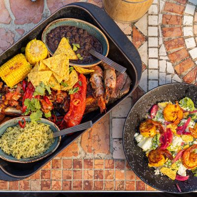 Plats mexicains au restaurant « Don Quichotte »