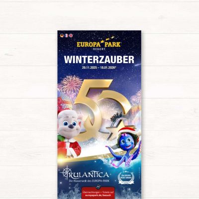 Attraktionsprospekt Wintersaison