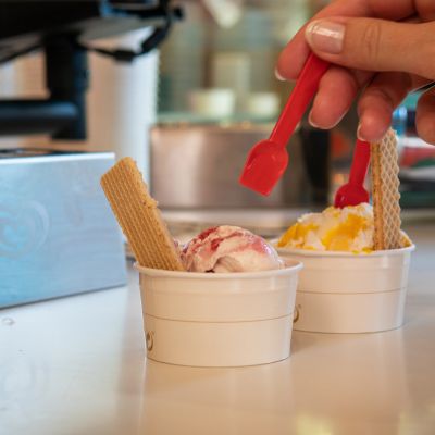 Eis der Langnese Happiness Station