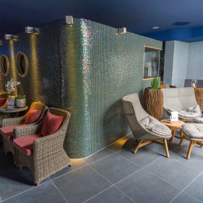 Saunalandschaft Blue Lagoon