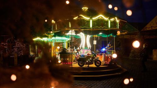 Kinder-Karussell Winterland