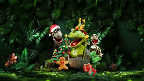 Weihnachten bei den Dinos