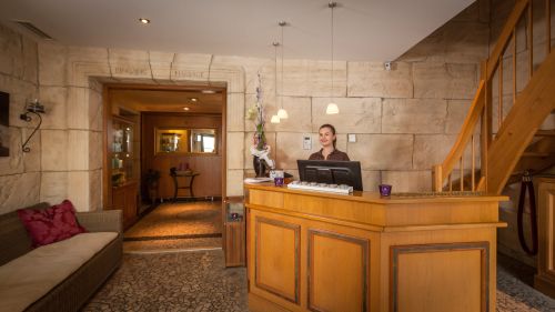 Wellness-Empfang im Hotel Colosseo