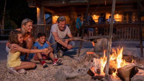 Grillen in der Tipi Town