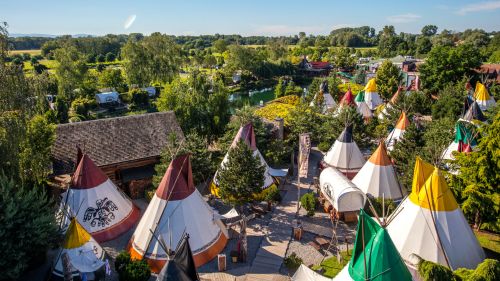 Tipi tent Tipi Town bird’s eye 