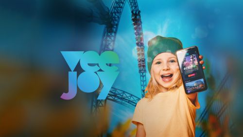 Mädchen mit Veejoy App