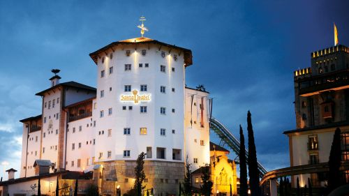 Santa Isabel beim Abend