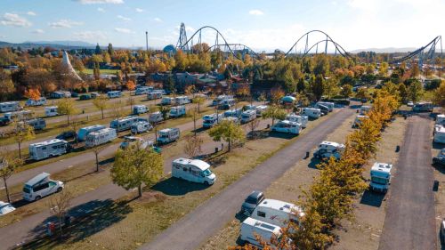Europa-Park Caravaning Bild von oben