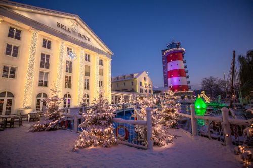 Bell Rock bei Schnee