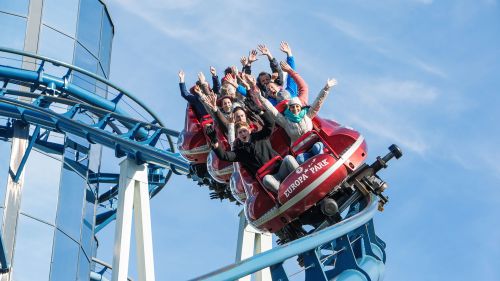 Fahrt auf Euro-Mir im Winter