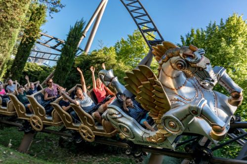 Familie auf Pegasus