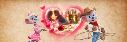 Valentinstag in der Riverside Western Lodge