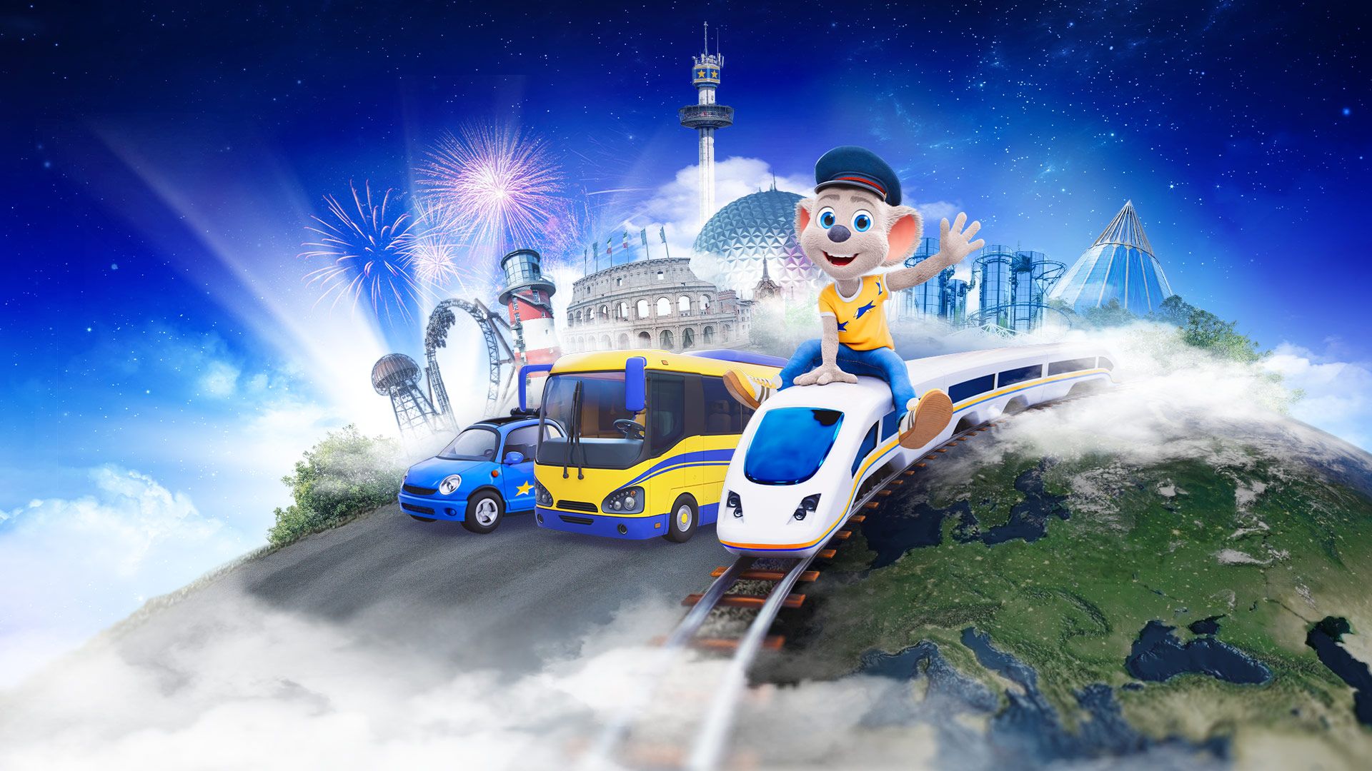 Europapark DE/AT - Anreise zum Europa-Park