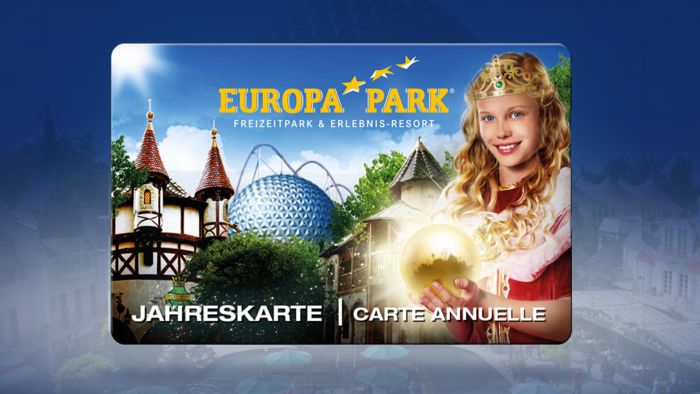 Eine Jahreskarte des Europa-Park.