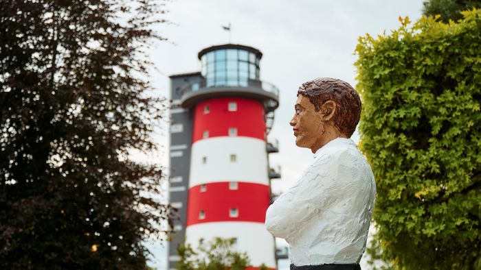 Die "Skulpturenallee" in Rust