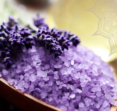 Detailaufnahme Salz - Wellness & Spa