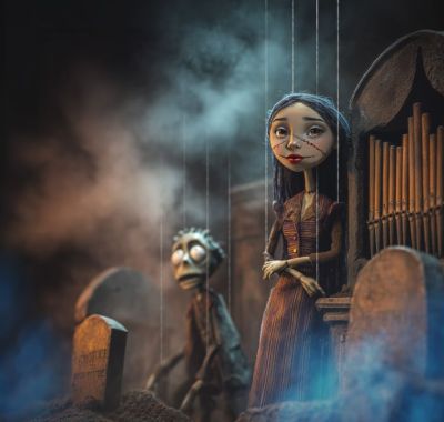 Motivo dello spettacolo di Halloween “Knochenklang”