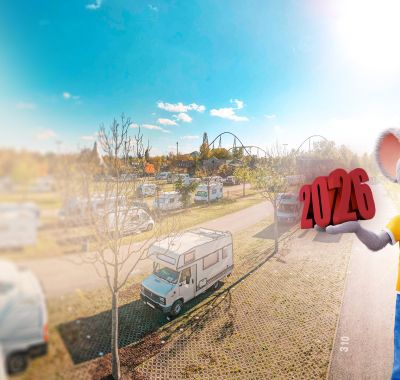 Ed mit 2026 im Hintergrund Caravaning