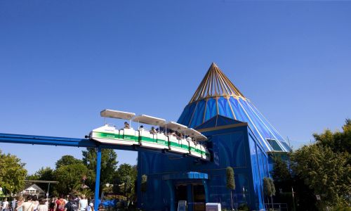 Monorail-Bahn Station "Luxemburg"