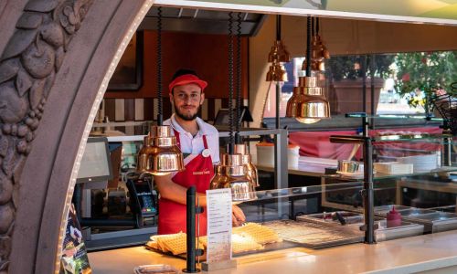 Waffelbäckerei