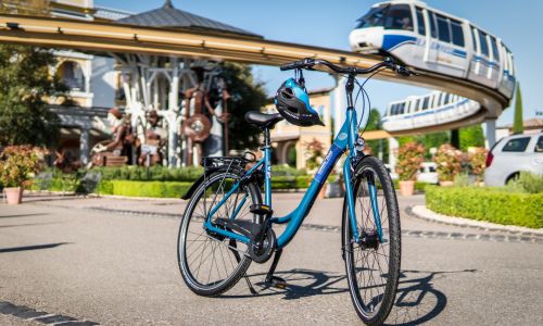 Fahrradverleih im Europa-Park