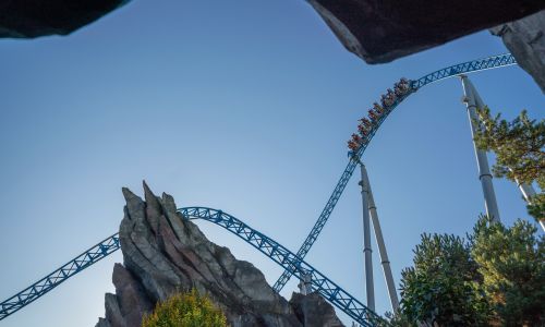 blue fire Megacoaster