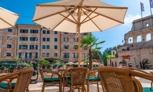 Piazza Hotel Colosseo Sommer