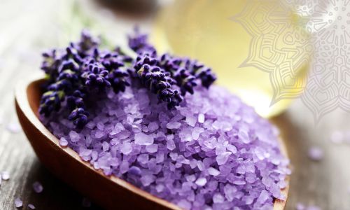 Detailaufnahme Salz - Wellness & Spa