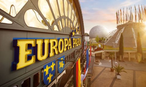 Haupteingang des Europa-Park