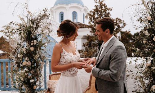 Hochzeit im griechischen Themenbereich