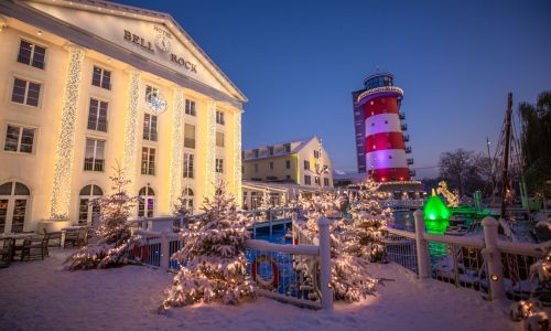 Bell Rock bei Schnee
