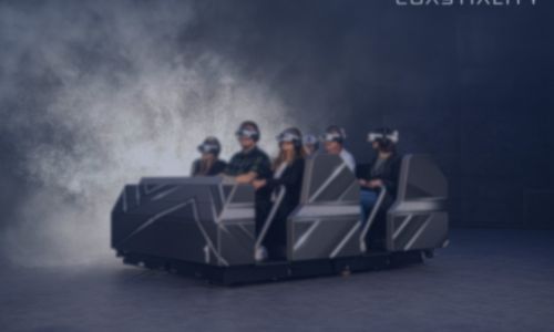 Gäste auf dem innovativen Flowryder von Coastiality.