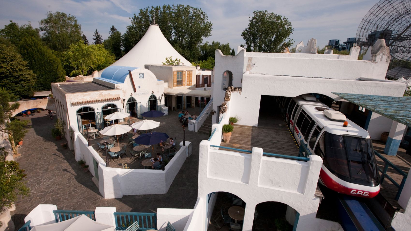 EPExpress Station "Griechenland" EuropaPark Erlebnis
