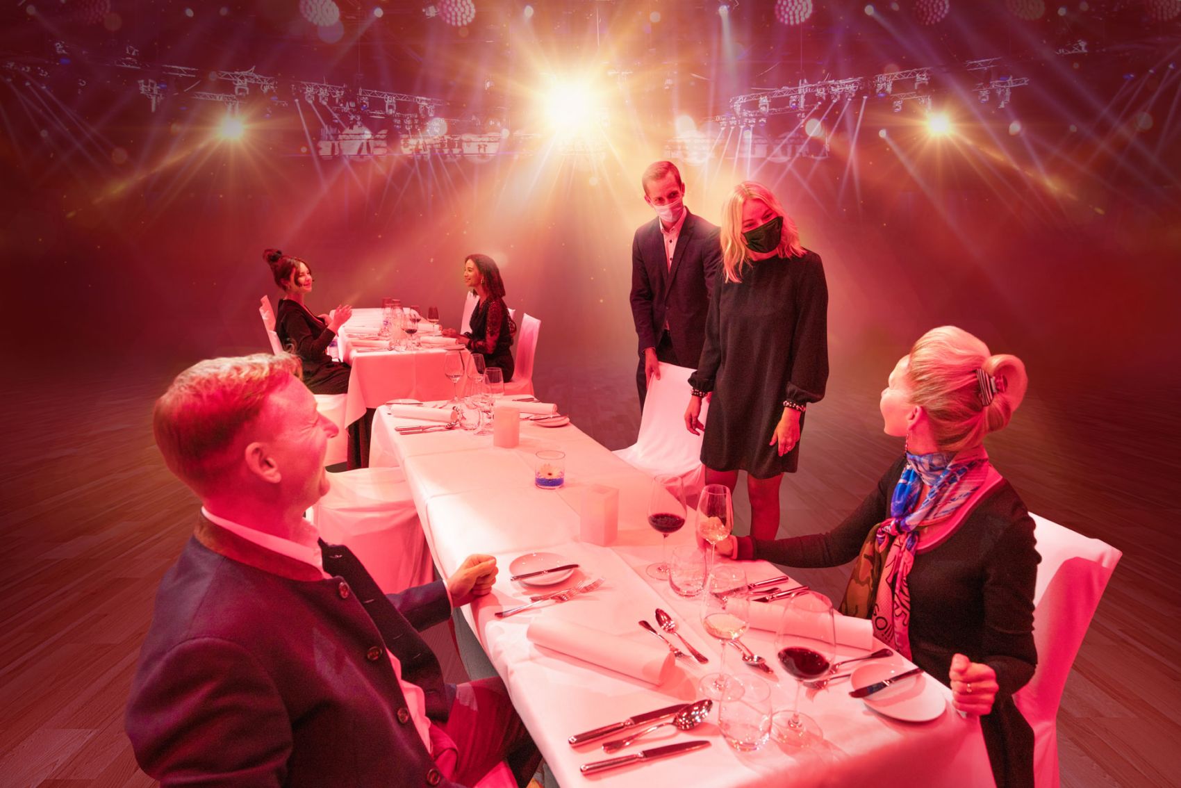 DinnerShow im EuropaPark 4Gänge Menü und eine atemberaubende Show